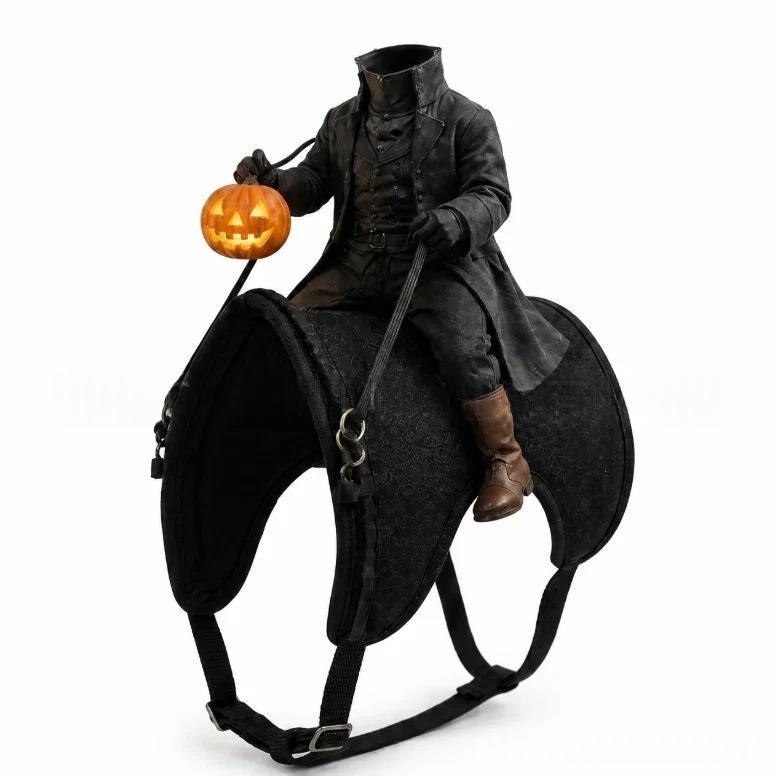 Headless Horseman Cat Costume Injection Molding Natural