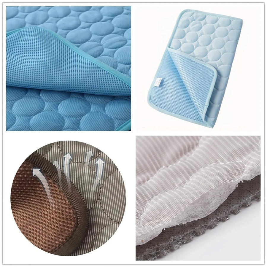 Dog Cooling Mat – Self-Cooling Pet Pad for Summer Comfort