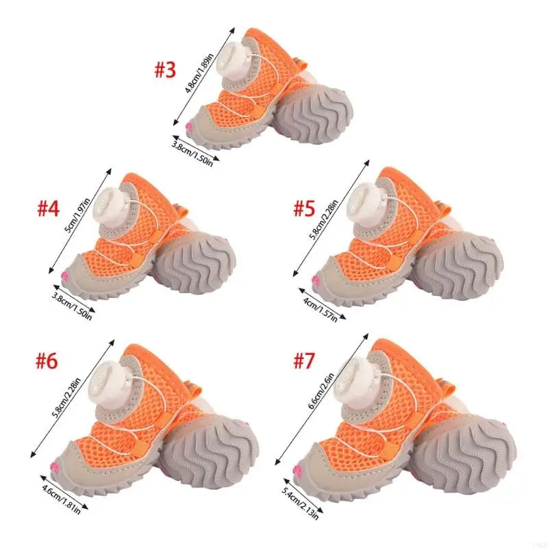 PawGuard Cozy Button Shoes – Lightweight Oxford Sole Dog Sneakers