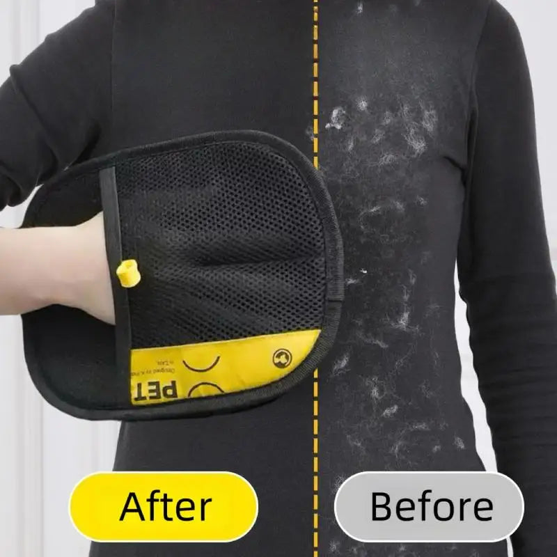 Pet Grooming Glove – Deshedding Mitt for Dogs & Cats