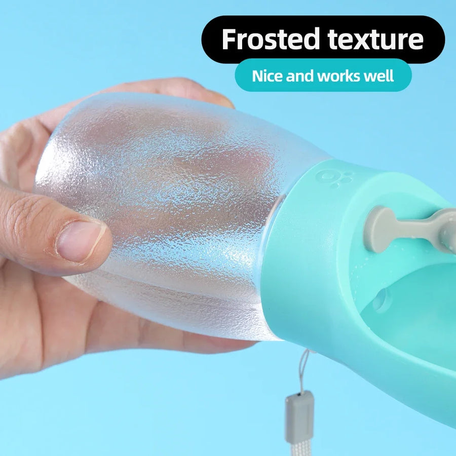 Portable Pet Water Bottle 300ML – Leakproof Travel Bowl for Dogs