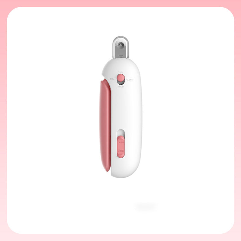 Gravity Push Cat Nail Clippers – Adjustable Aperture Nail Scissors for Cats