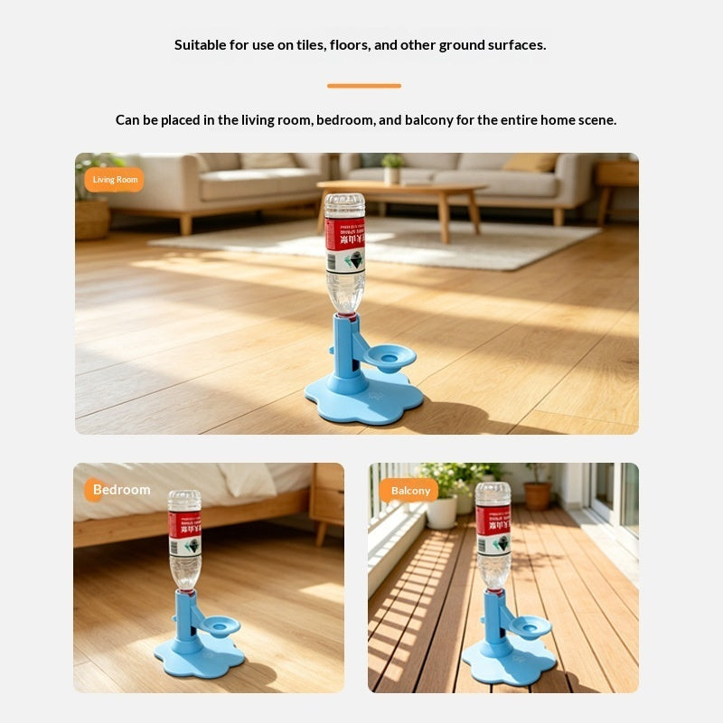 Cat Neck Protecting Automatic Water Dispenser – Anti-Splash Elevated Cat Waterer with Backflow Prevention